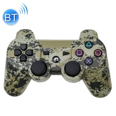 Snowflake Button Wireless Bluetooth Camouflage Gamepad Game Controller for PS3