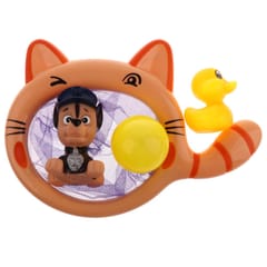 Cute Cartoon Cat Fishing Net Yellow Duck Dog Ball Set Baby Bathing Time Toy