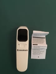 Ecoomum Infrared Thermometer Forehead Thermometer 32 Data (White)
