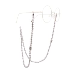 2 PCS Pearl Glasses Chain Anti-slip Artificial Pearl Chain Glasses Rope