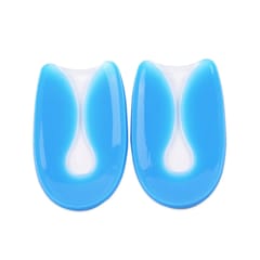 5 Pairs U-shaped Heel Pad Soft and Comfortable Shock Absorption Silicone Pad Insole