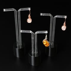 3 PCS Acrylic Ear Stud Earrings Jewelry Display Storage Rack