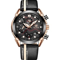 OLEVS 9903 Multi-function Men Timed Calendar Sport Quartz Watch