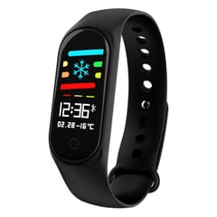 MS3 0.96 inches IPS Color Screen Smart Bracelet IP67 Waterproof,Support Call Reminder /Heart Rate Monitoring /Blood Pressure Monitoring /Blood Oxygen Monitor /Sleep Monitoring /Weather Forecast
