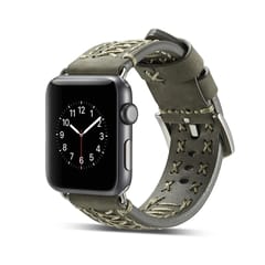 Fashion Weave Leather Wrist Watch Band for Apple Watch