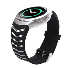 For Samsung Gear S2 Watch Silk Printing Silicone Watchband