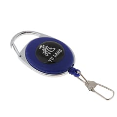 Retractable 50cm Key Chain Ring Clip Keyring Badge Holder Carabiner