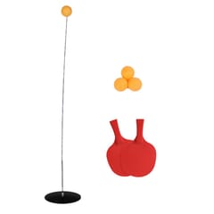 Table Tennis Trainer Equipment Ping Pong Springback Robot Plastic Paddle