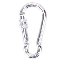 5 PCS Helix Carabiner Camp Snap Clip Hook Keychain Hiking, Dimensions: 82mm x 39mm x 10mm