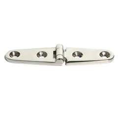 Four-Hole Stainless Steel Hinge 316 Flat Open Bearing Hinge, Specification: 103 x 27mm
