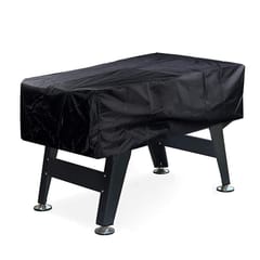 Waterproof Foosball Table Cover Folding Soccer Table Cover (Black)