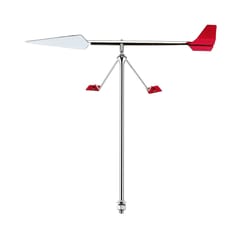 Wind Direction Indicator Stainless Steel Wind Vane (Silver)