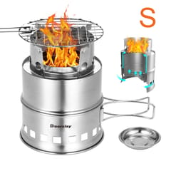 Upgrade Camping Stove & Backpacking Stove with Wood Ash(Type1)