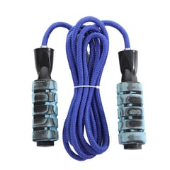 Jump Rope Braided Cotton Rope Non-slip Handle for Adults