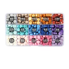 380 Pieces Sealing Wax Beads Colorful Wax Seal Beads with