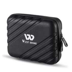 Practical Bicycle Bag Folding Bike Accessories Waterproof (Black)