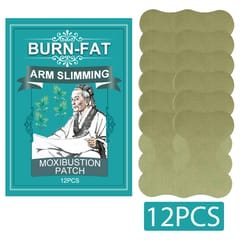 12Pcs Burn-fat Arm Slimming Moxibustion Patches Accelerate