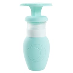 2-in-1 70ml Portable Silicone Squeeze Bottle with Detachable (Blue)