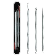 3PCS Pimple Comedone Extractor Tool Acne Removal Kit