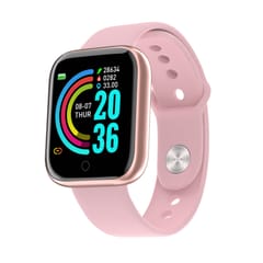 Smart Watch Sports Bracelet 1.3-inch Fitness Tracker with (Pink)