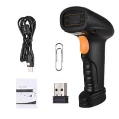 Aibecy 2-in-1 2.4G Wireless Barcode Scanner & USB