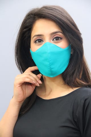 Blue Set of 5 Non Surgical Cloth Mask