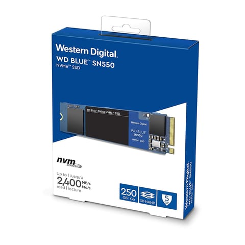 250GB WD Blue SN550 NVMe SSD