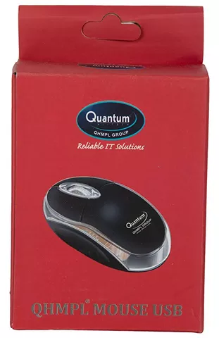 Quantum QHM222 USB Mouse Black