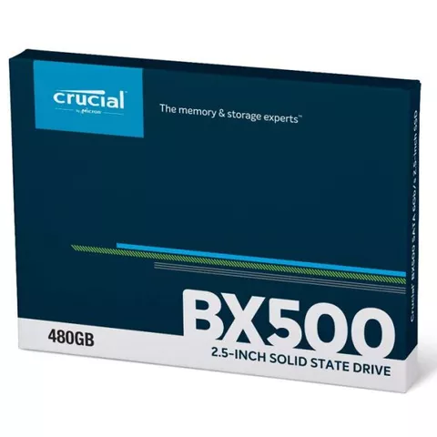 Crucial BX500 480GB 3D NAND SATA 2.5-inch SSD