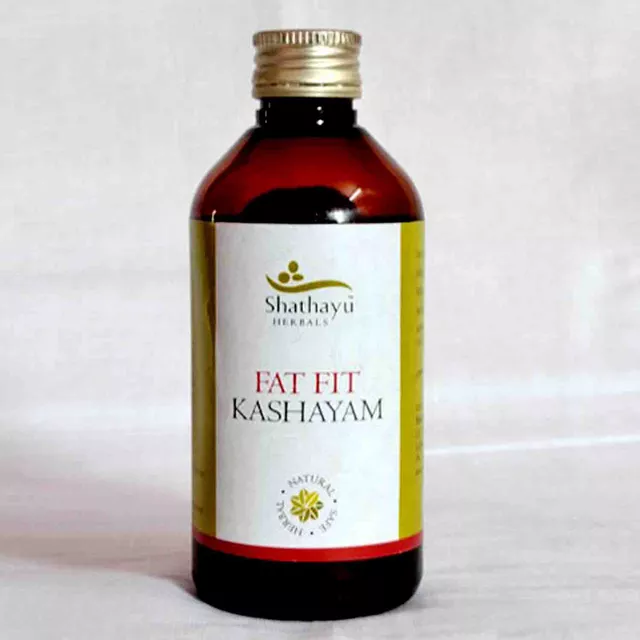 Shathayu Herbals Fat Fit Kashayam Oil (200ml)