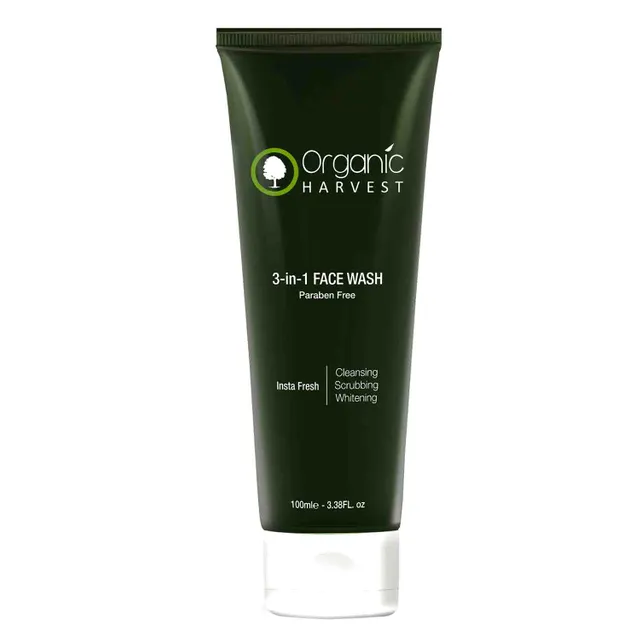 Organic Harvest 3-in-1 Face Wash (100gm)