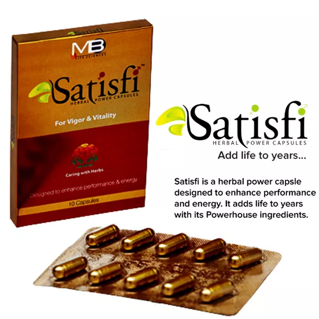 Mb Satisf Herbal Power Capsules Gold herbal hair oil strengthens hair roots eliminates dandruff and prevents excessive oiliness of the scalp. mb satisf herbal power capsules