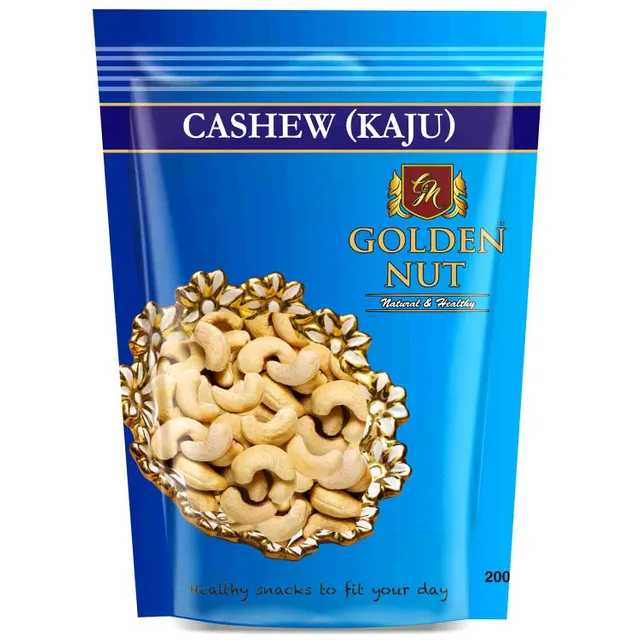 Golden Nut Cashew Kaju (200gm)