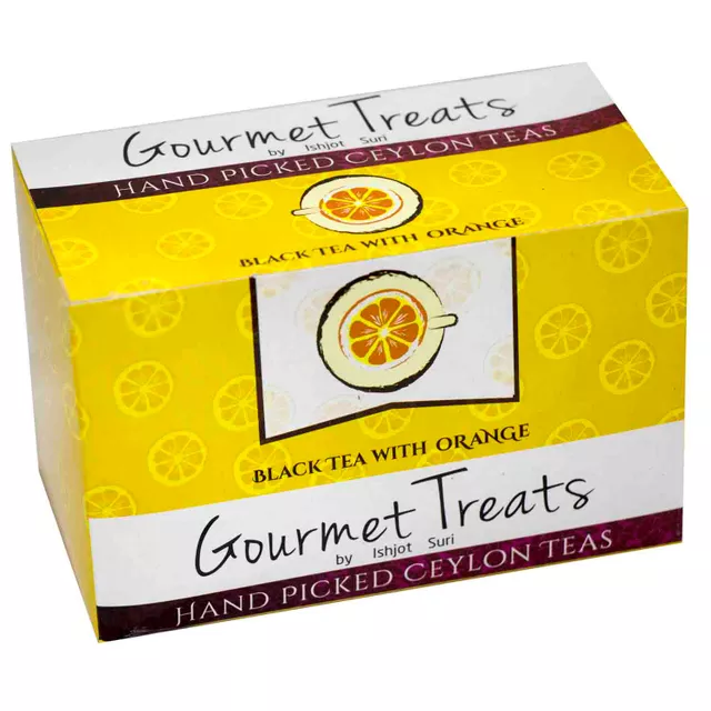 Gourmet Treats Black Tea Leaves With Orange (60gm)
