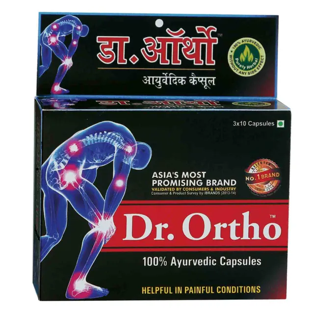 Dr. Ortho Ayurvedic Joint Pain Relief Capsules (30 Capsules)