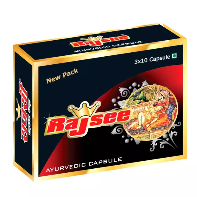 Rajsee Ayurvedic Capsules For Men (30 Capsules)