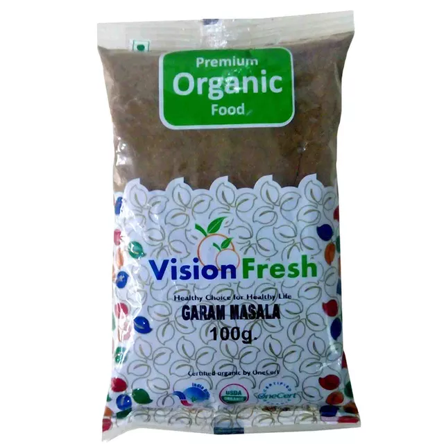 Vision Fresh Organic Garam Masala Powder (3 X 100gm)