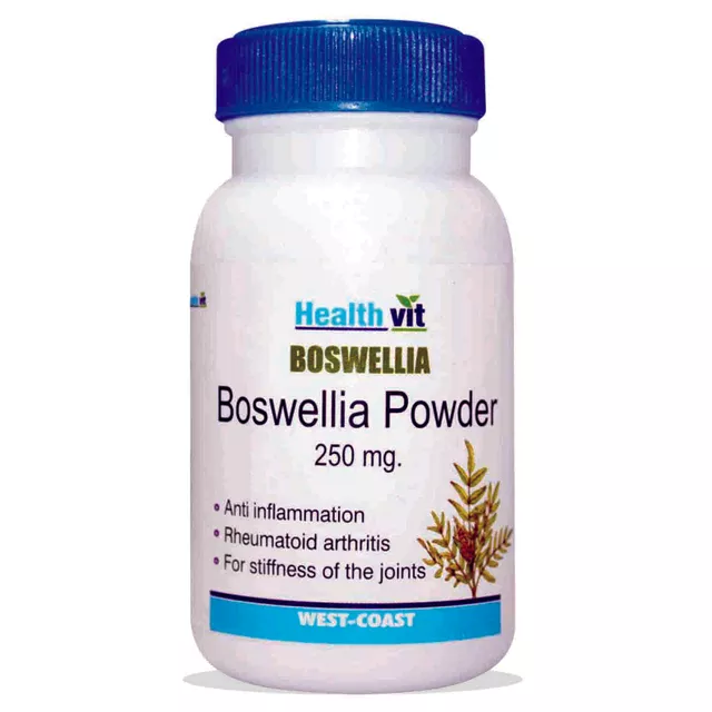 HealthVit Boswellia Powder 250mg (2 X 60 Capsules)