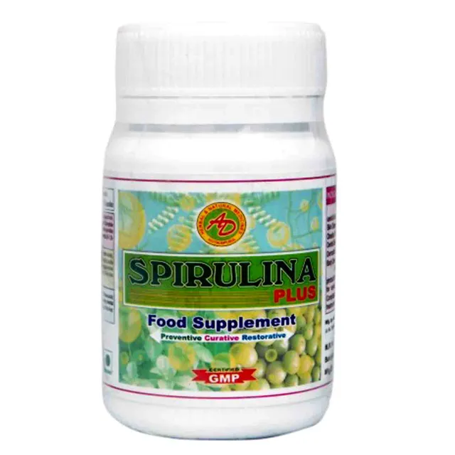 A&D Spirulina Plus Capsules (60 Capsules)