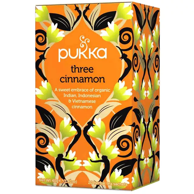 Pukka Three Cinnamon Tea (20 Tea Sachets)