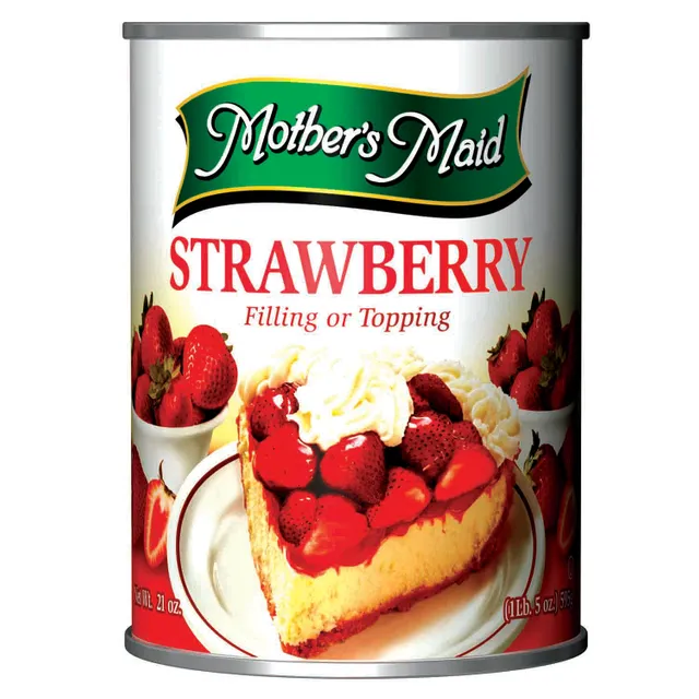 Mother's Maid Strawberry Filling or Topping (595gm)
