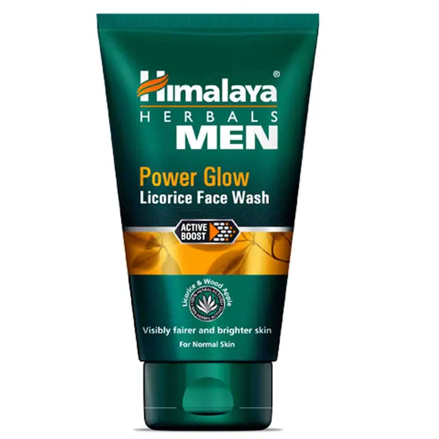 Himalaya Herbals MEN Power Glow Licorice Face Wash (100ml)
