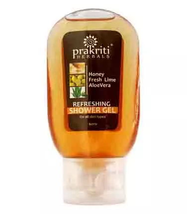 Prakriti Honey Freshlime Aloevera Shower Gel (120ml)
