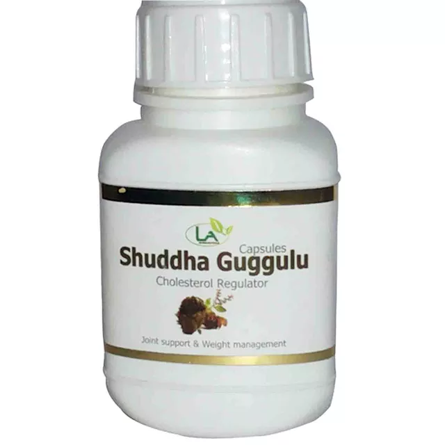 LA Nutraceuticals Shuddha Guggulu Capsules (60 Capsules)