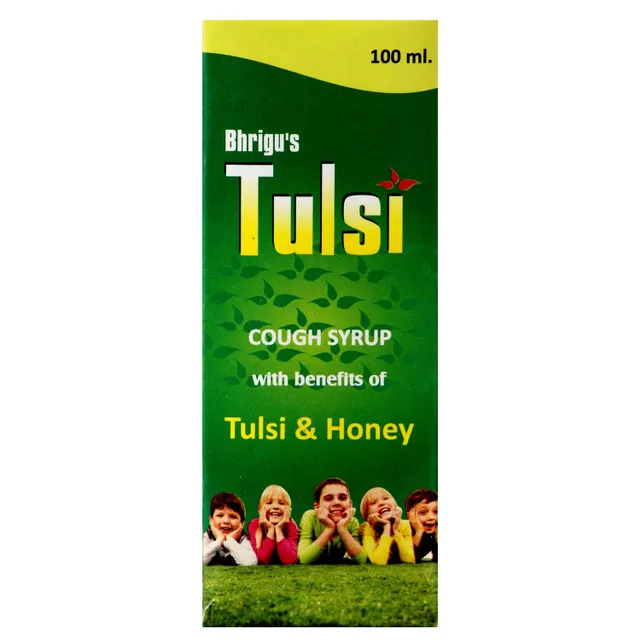 Bhrigu Pharma Tulsi Cough Syrup (2 X 100ml)