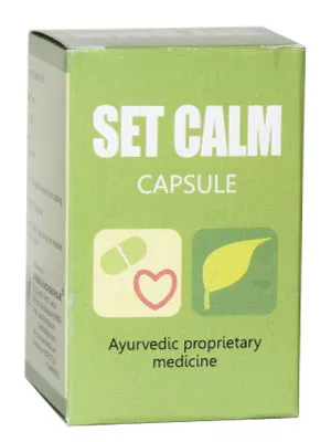 S J Herbals Set Calm Capsules (30 Capsules)