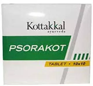 Arya Vaidya Sala Kottakkal Ayurvedic Psorakot Tablet (100 Tablets)
