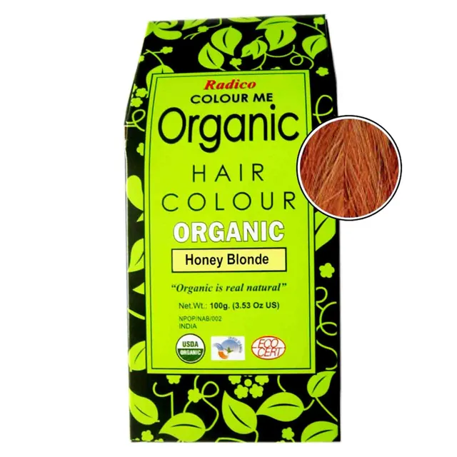 Radico Organic Hair Color Honey Blonde Powder (100gm)