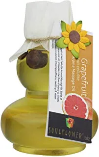 Soulflower Grapefruit Anti Cellulite Aroma Massage Oil (90ml)