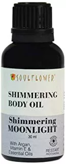 Soulflower Moonlight Shimmering Dry Oil with Argan (30ml)